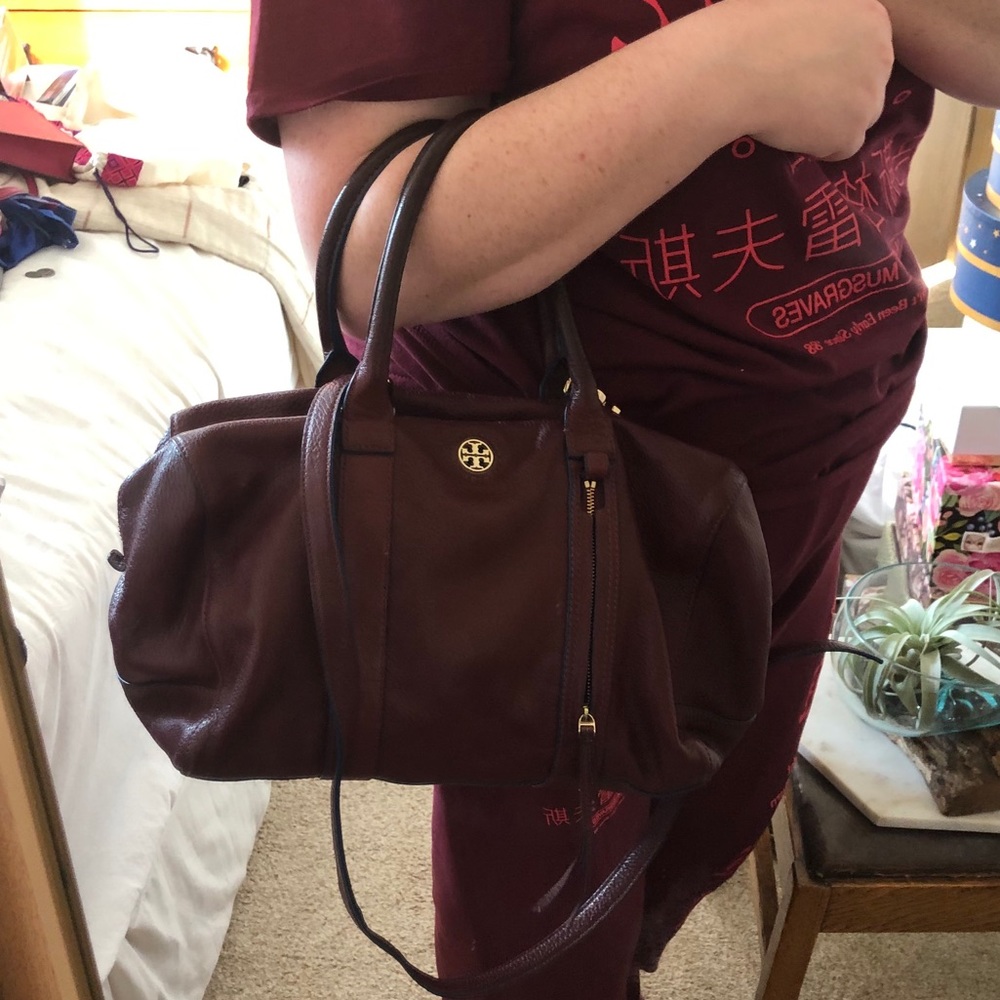 Tory Burch handbag oxblood large crossbody